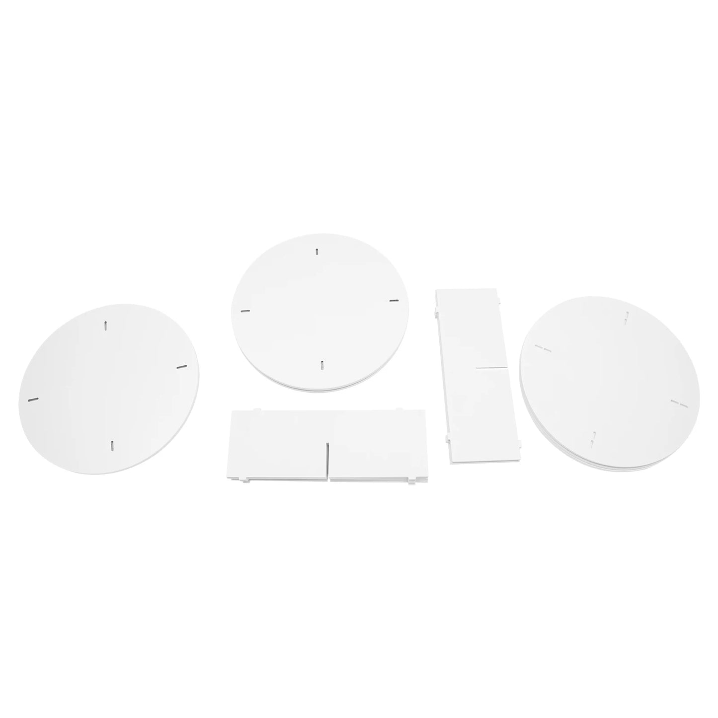 24 Pairs 6-Tier White Rotating Shoe Rack Free Standing Shoe Rack Shoe Organizer for Entrance Livingroom Bedroom Cloakroom