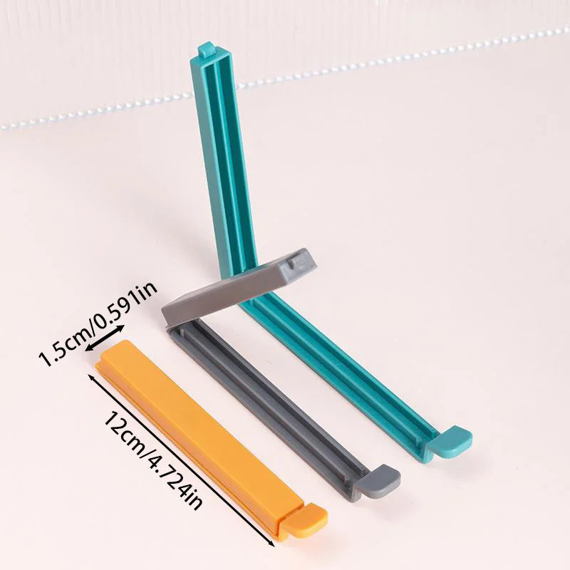 Snack Tea Bag Clip – PP Material, Moisture-Proof, Magnetic Design, Strong Grip, Dual Grooves