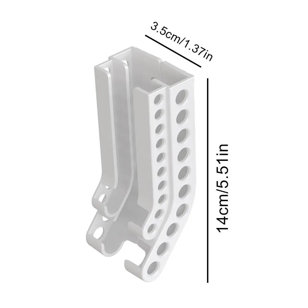 Battery Storage Organizer AA & AAA Combo Battery Keeper Wall Holder Battery Dispenser Container for 10AAA 10AA Batteries Bracket