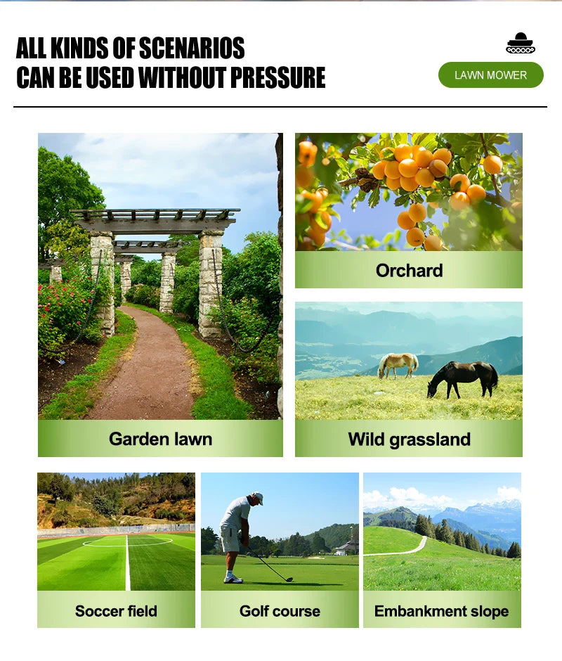 Remote Control Lawn Mower Rc Crawler 7.5HP Slope Mowing Machine Tracked Radio Controlled Grass Cutter Robotic Mowers