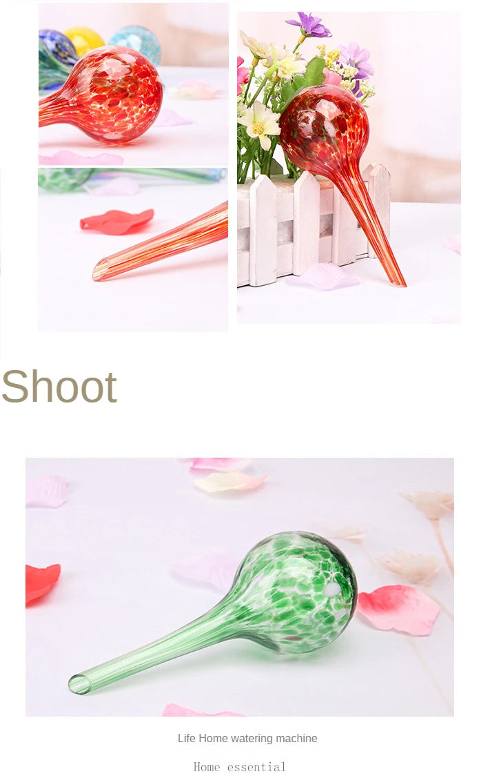 Plant Watering Globe Set for Indoor and Outdoor Plants, Globe Set, Automatic Devices, Terrarium Pots, Decor Flower Vases, 6 Pcs