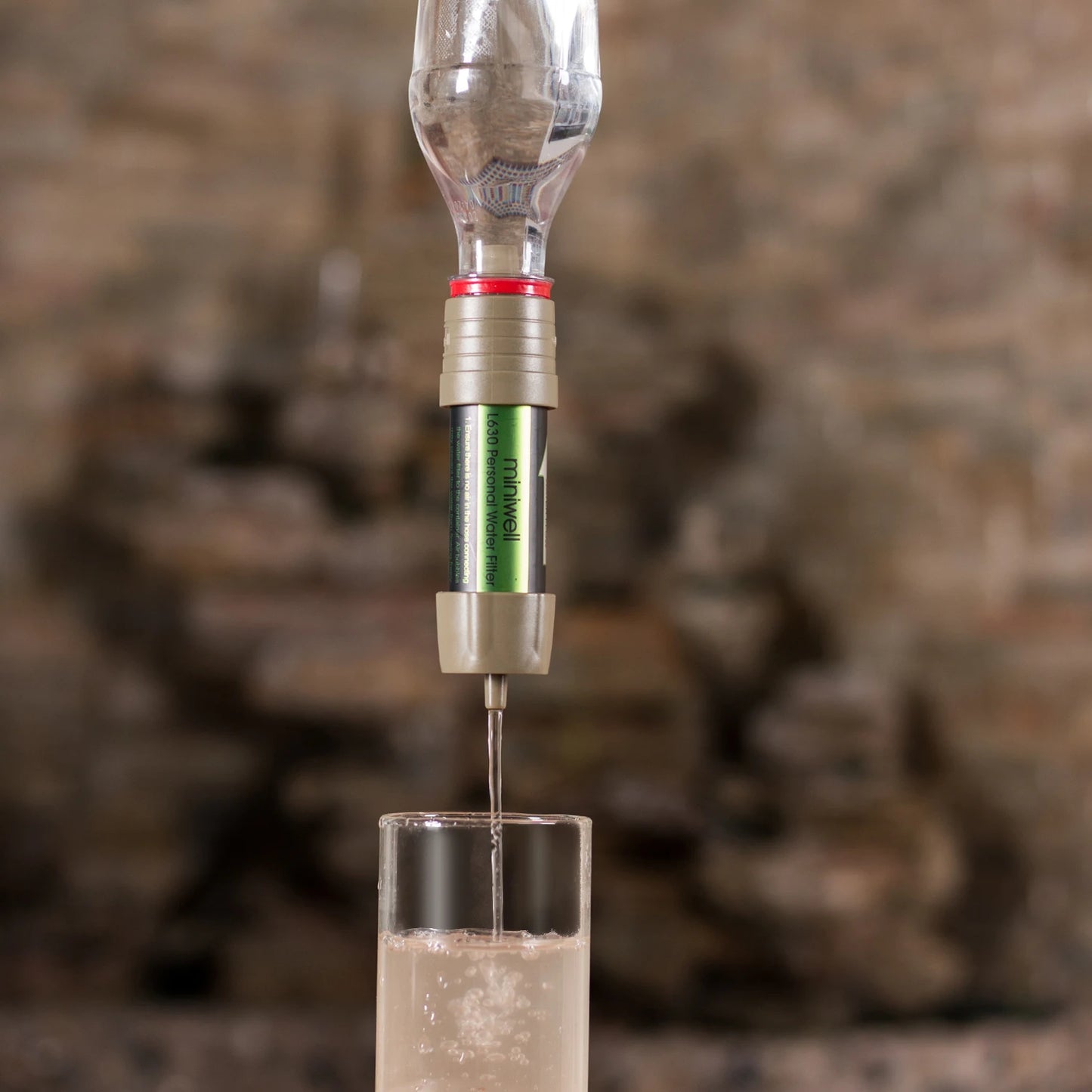 Miniwell L630 Personal Camping Purification Water Filter Straw for Survival or Emergency Supplies