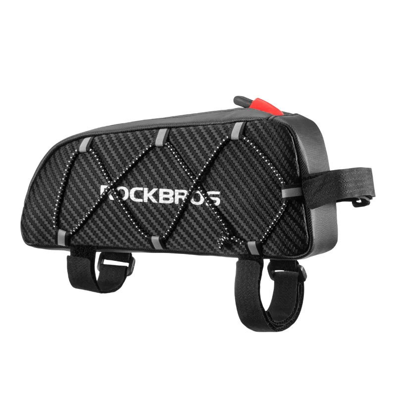 ROCKBROS Bike Bags Reflective Frame Tube Bag Cycling Front Bag Large Capacity Fietstassen Ultralight Bicycle Bag Cycling Pannier