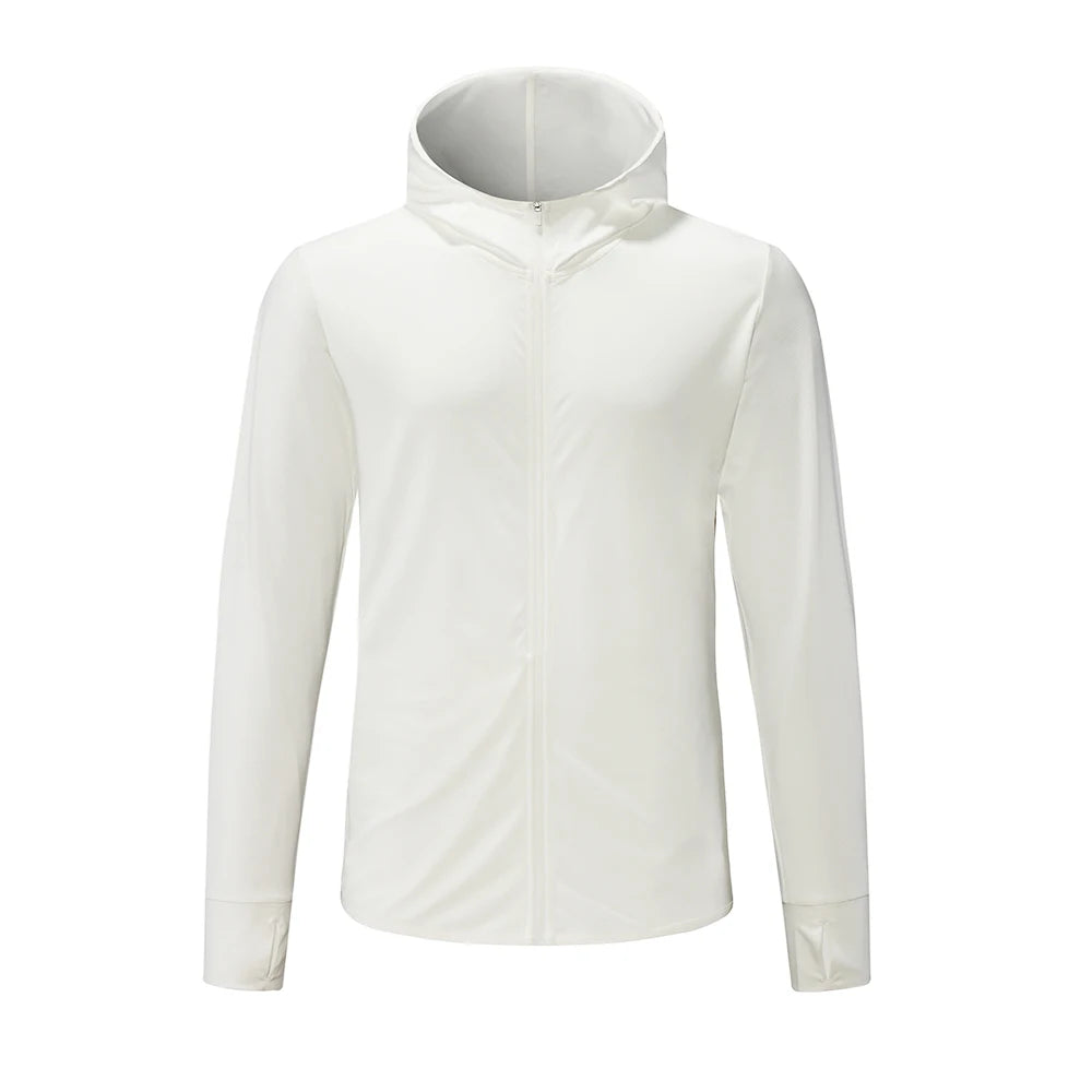 RION Cycling Men's jacket Hooded Skin Coat Sunscreen Waterproof Anti-UV Thin Outwear Light Men Hiking Jackets