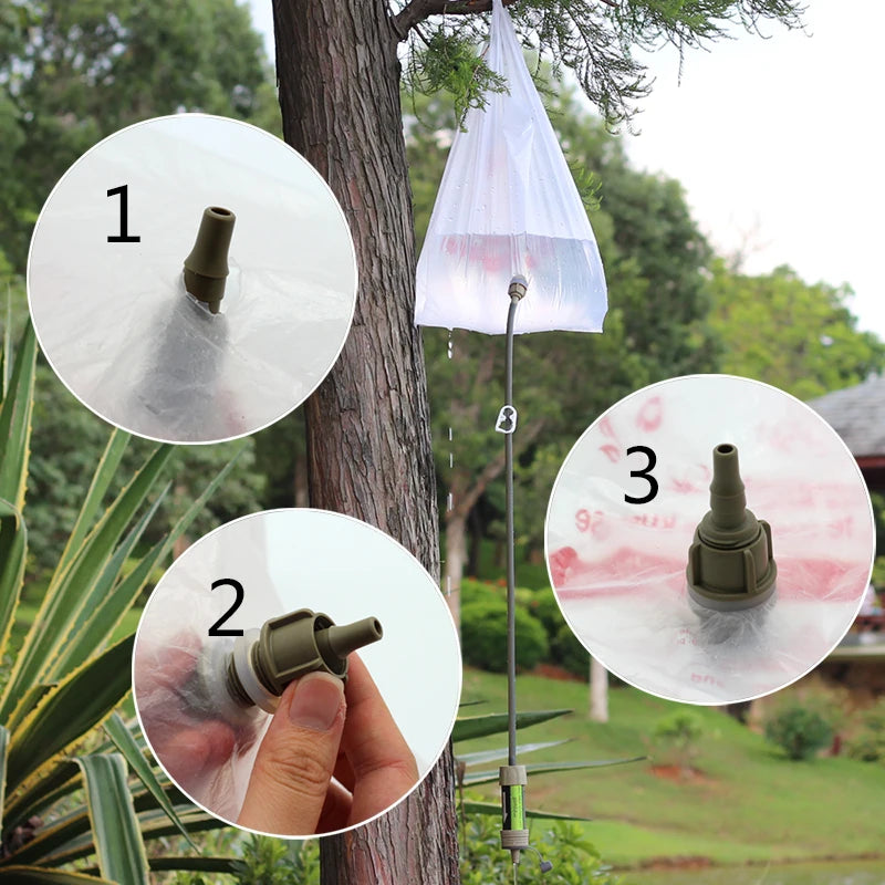 Miniwell L630 Personal Camping Purification Water Filter Straw for Survival or Emergency Supplies