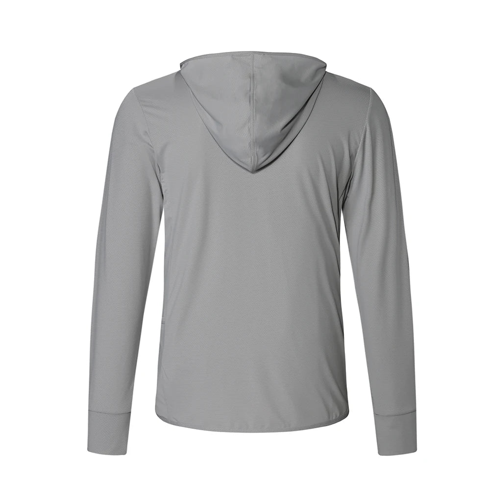 RION Cycling Men's jacket Hooded Skin Coat Sunscreen Waterproof Anti-UV Thin Outwear Light Men Hiking Jackets