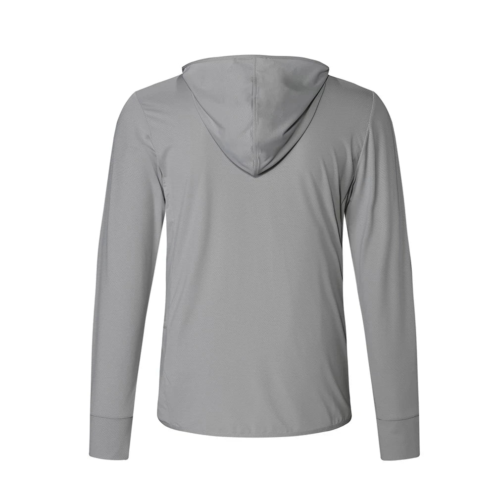 RION Cycling Men's jacket Hooded Skin Coat Sunscreen Waterproof Anti-UV Thin Outwear Light Men Hiking Jackets