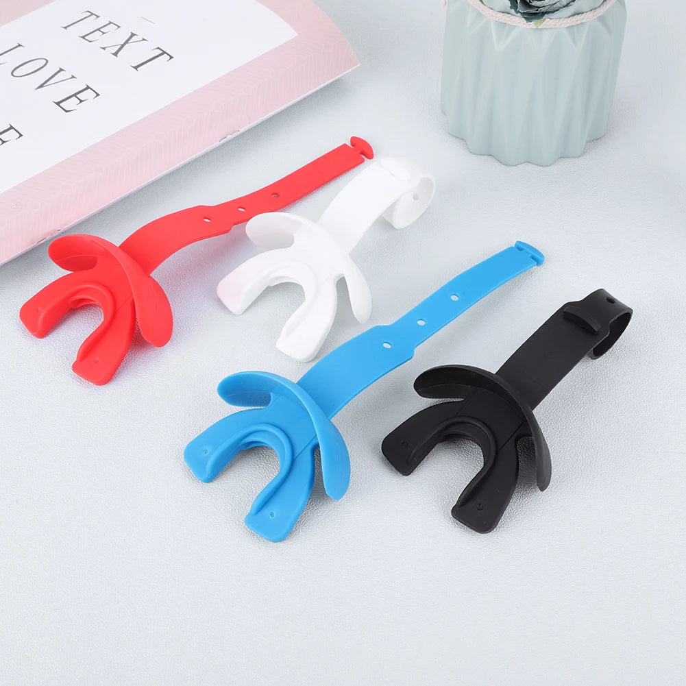 Rugby Football Mouth Guard Mouthguard With Lip Protection Outdoor Sports Double-decked Dental Protection Karate Boxing