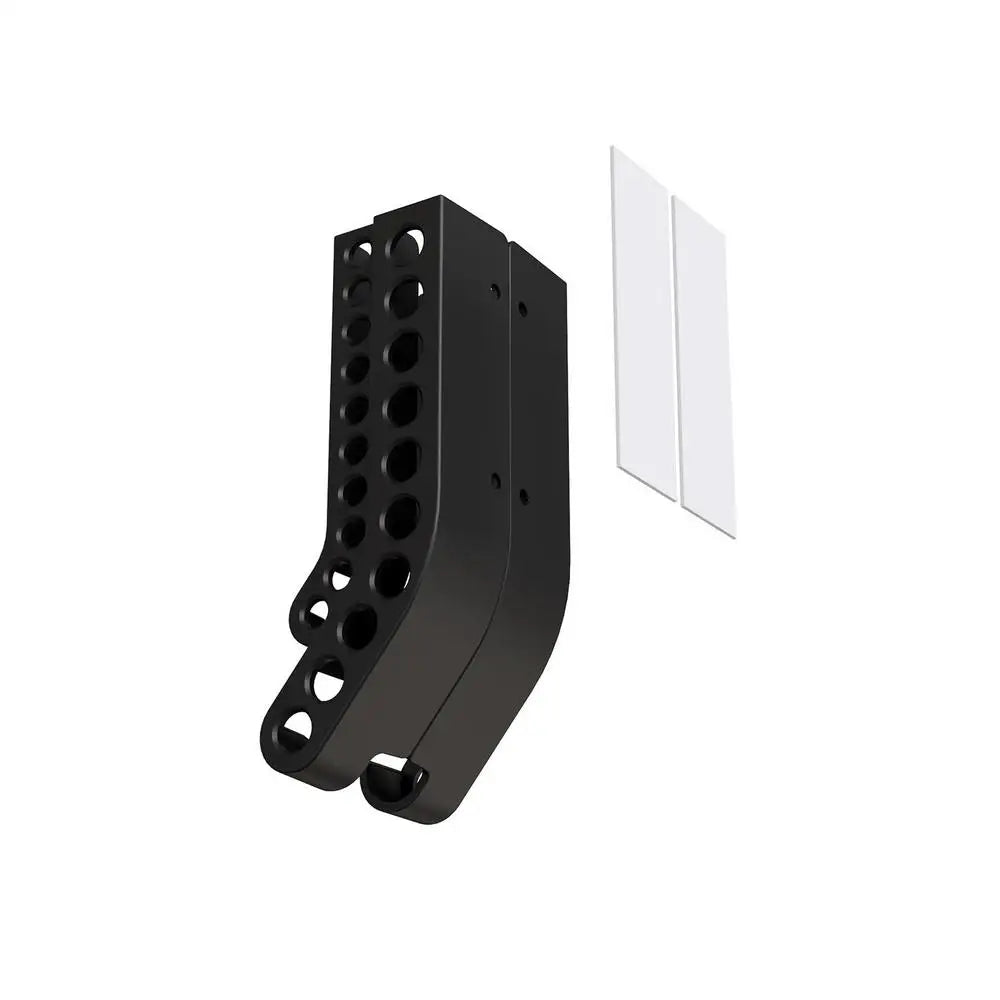 Battery Storage Organizer AA & AAA Combo Battery Keeper Wall Holder Battery Dispenser Container for 10AAA 10AA Batteries Bracket