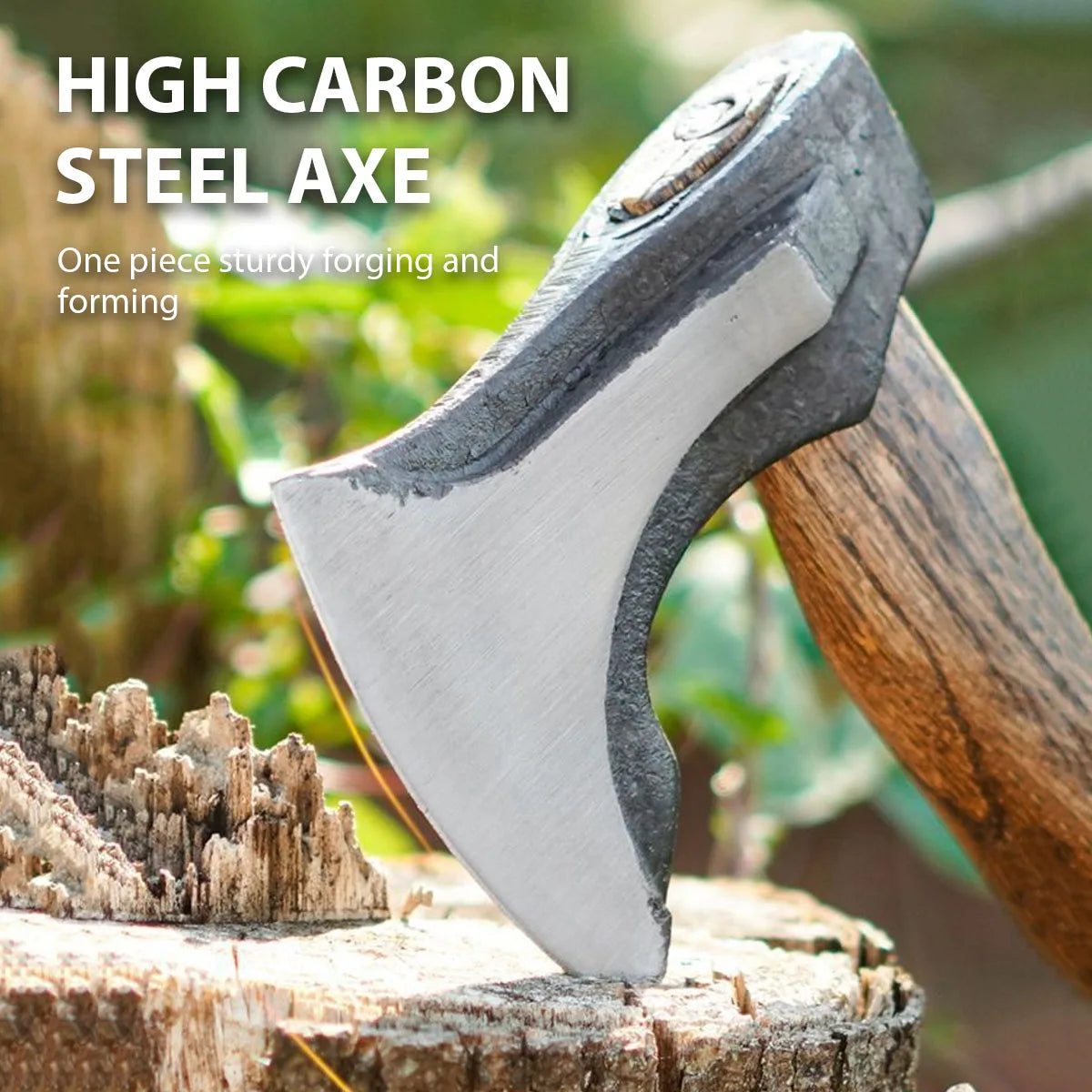 Outdoor Camping Survival Mountain Cutting Logging Multifunctional Emergency Firefighting Chopping Wood Tactical Axe