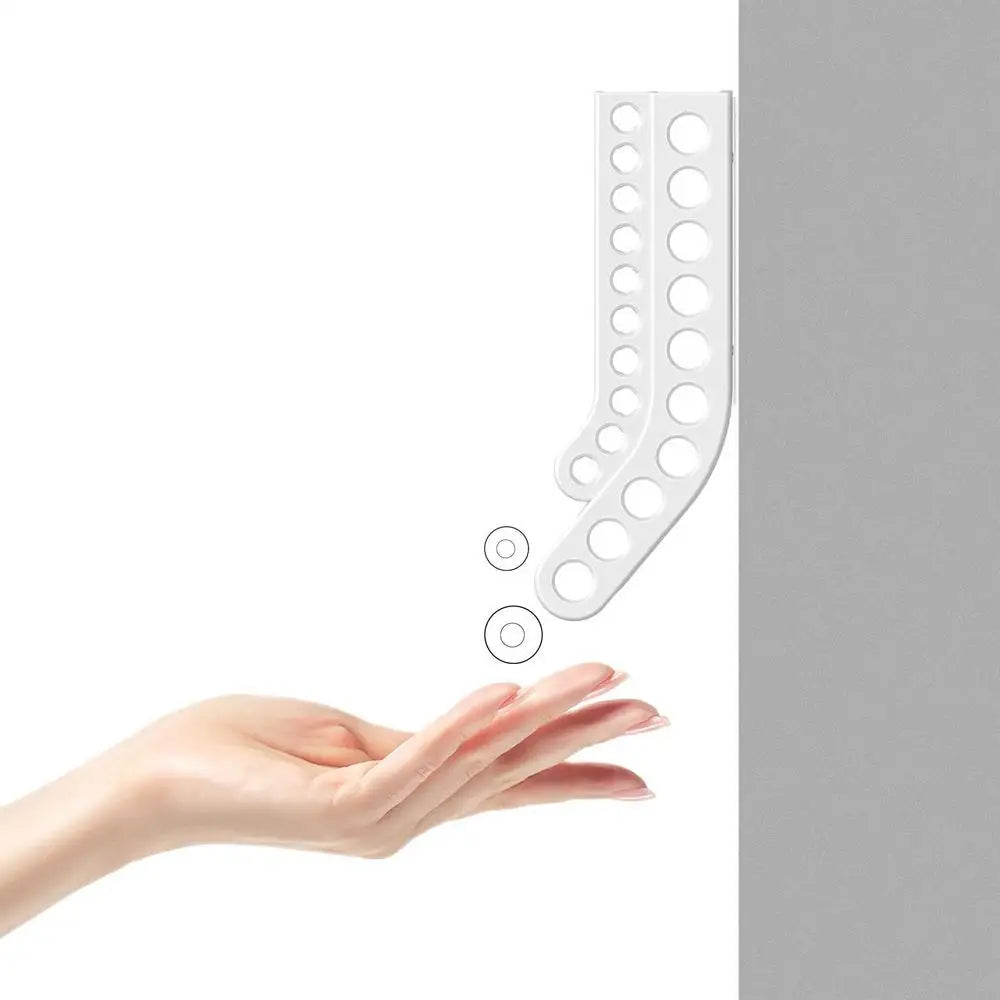 Battery Storage Organizer AA & AAA Combo Battery Keeper Wall Holder Battery Dispenser Container for 10AAA 10AA Batteries Bracket