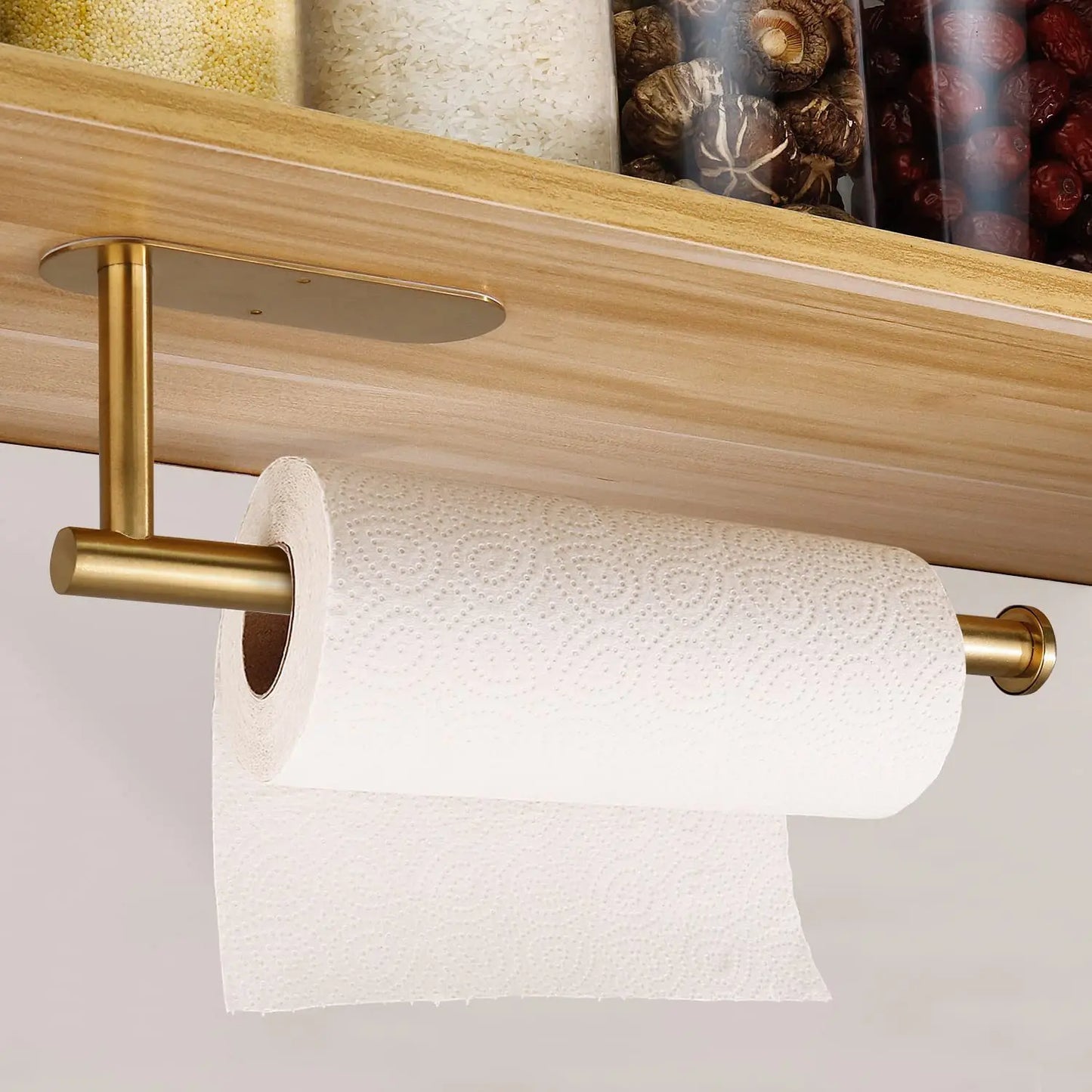 Paper Towel Holders For Kitchen,Adhesive Roll Paper Holder,Bathroom Storage Rack,Tissue Dispenser,Kitchen Organizers,Towel Rack