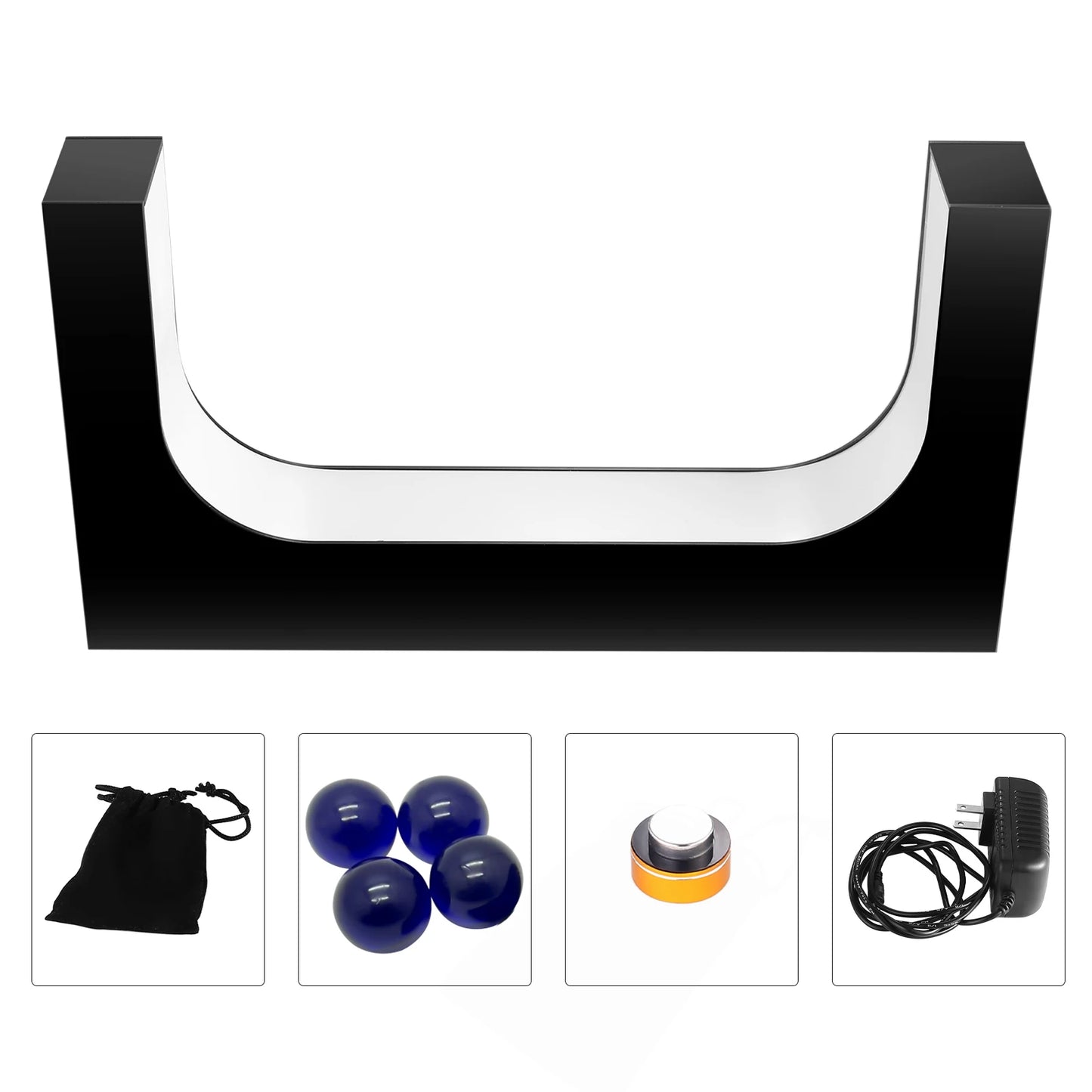 Magnetic Floating Shoe Display Stand Levitation Sneaker Holder With LED Light for Advertising Store levitating shoe display