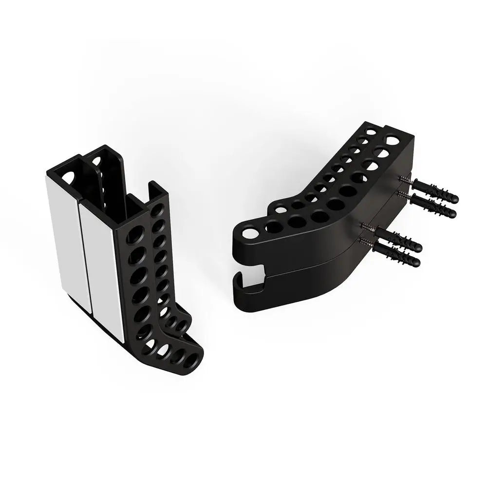 Battery Storage Organizer AA & AAA Combo Battery Keeper Wall Holder Battery Dispenser Container for 10AAA 10AA Batteries Bracket