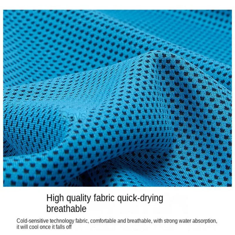 Cooling Towel for Neck Microfiber Cool Towel Soft Breathable Chilly Towel for Yoga Sports Golf Gym Camping Run Fitness Workout