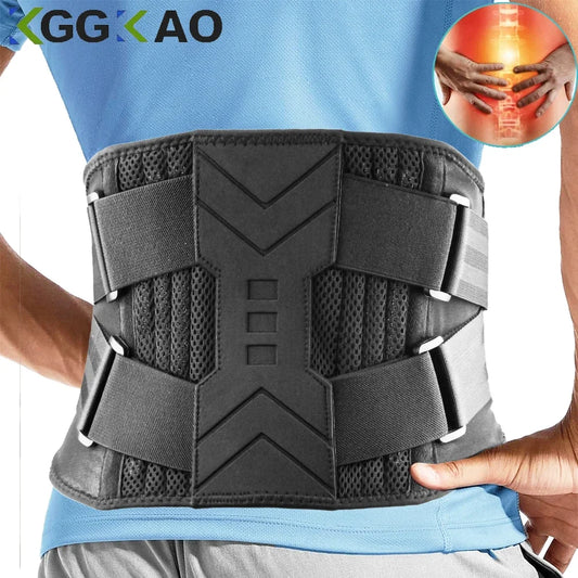Back Brace for Lower Back Pain Relief,Herniated Disc,Breathable Back Support Belt for Men Women,Lumbar Support Belt for Arthriti