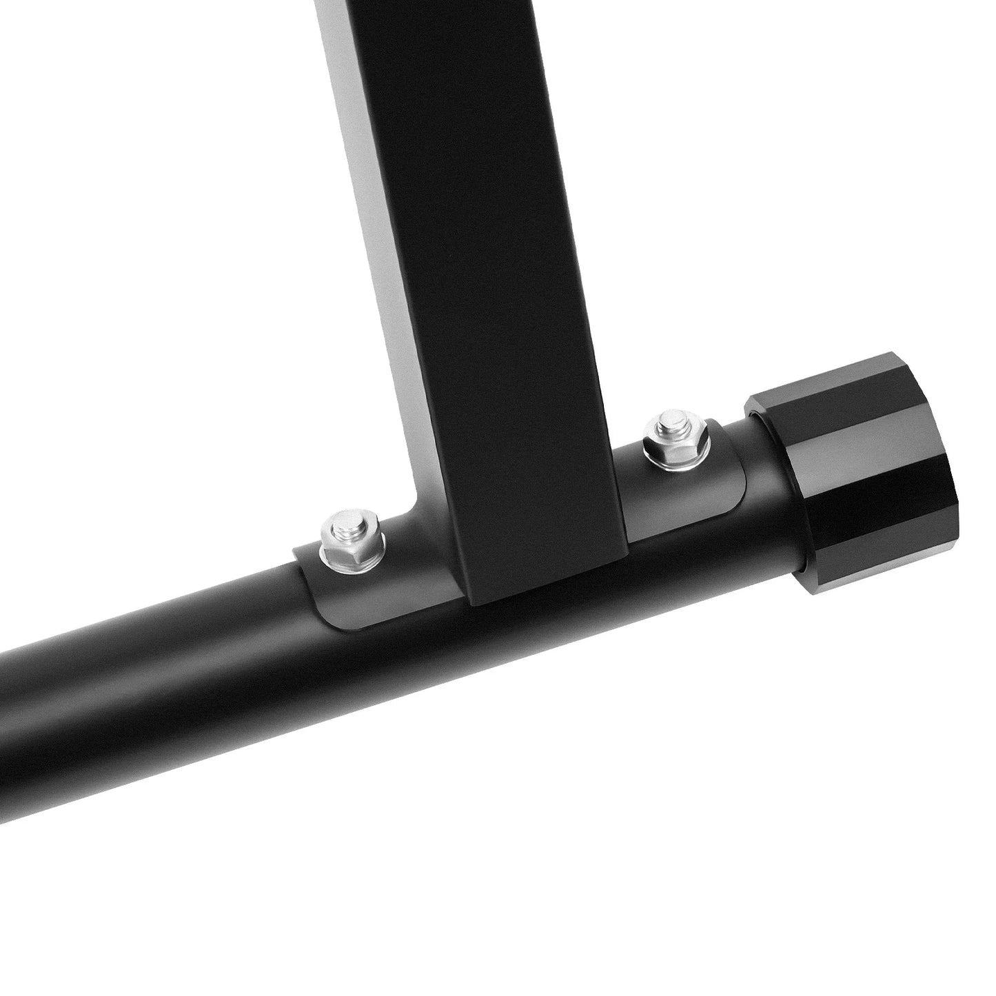 Black Triangular Pull Up Station Adjustable Height Carbon Steel Pull Up Bar for Home Gym Strength Training Equipment