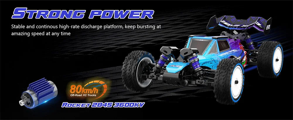 WB12 PRO 1/12 JIUSI Racing Car 80KM/H Brushless Remote Control Car High Speed Competitive Off-road 4WD RC Car Toys As Gift