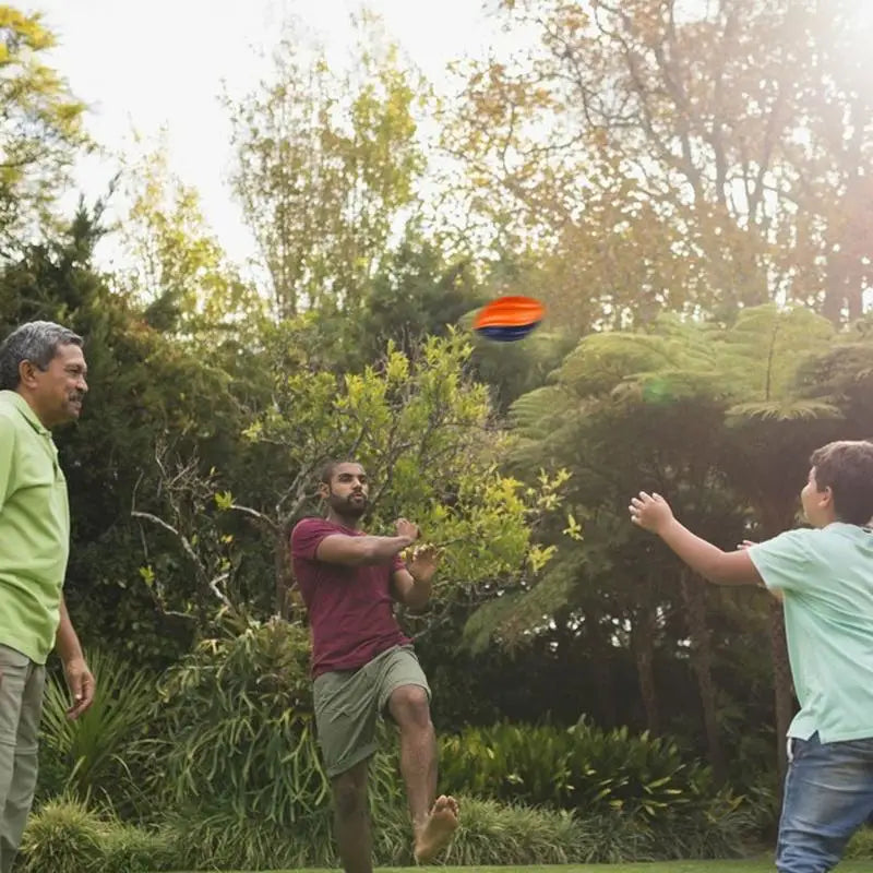 Rugby Ball For Kids Slow Rebound Spiral Rugby Ball For Training 5 Inches Rugby For Indoor & Outdoor Sports Solid Rugby Toys For