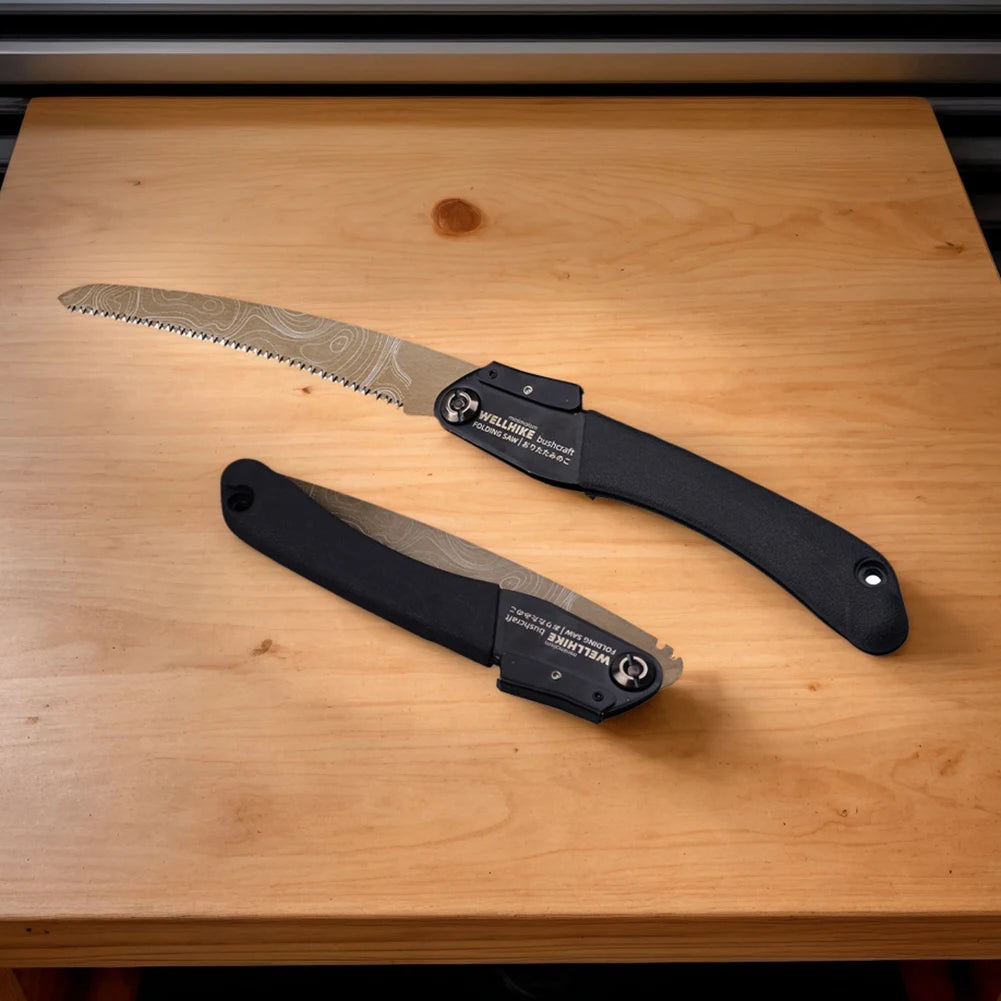 Mini Folding Saw SK5 Blade Survival Multi-Tool Saw Outdoor Camping Saw Garden Branch Saw Manual Hardware Tool