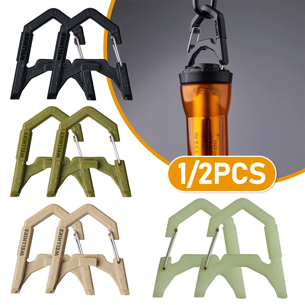 1/2pcs Tent Lamp Hanging Hook ABS GZ Light Hanger Camping Lantern Hanging Buckle for Outdoor Camping Fishing Camping Light Hook