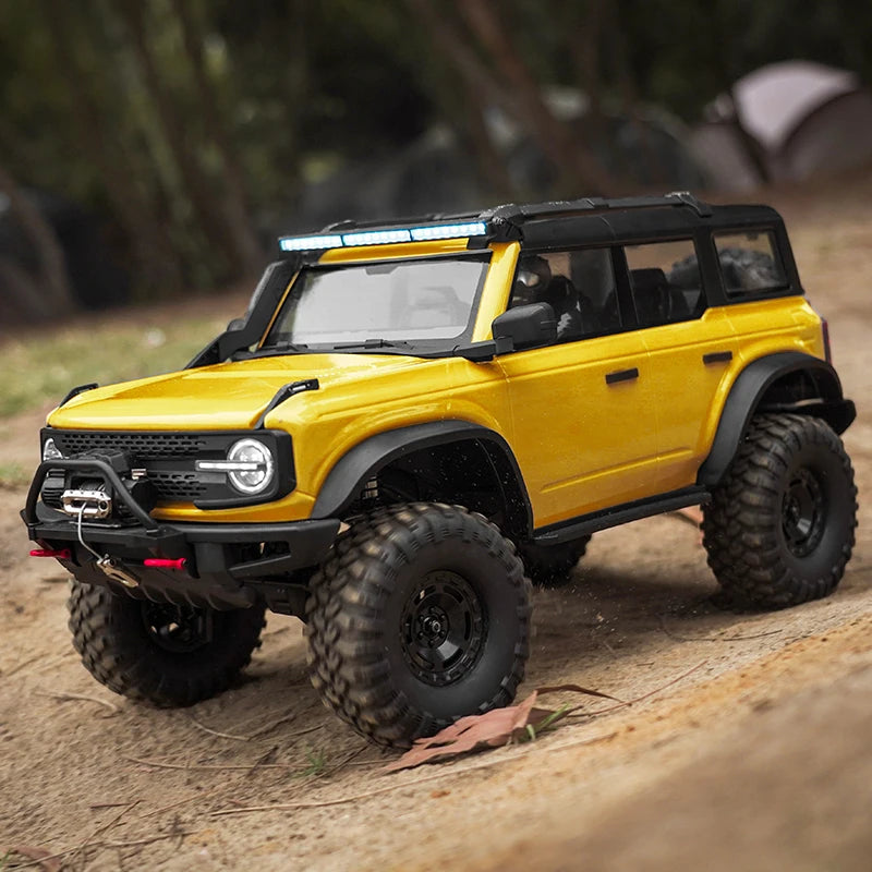 1/10 RC Crawler Upgrade HB Rc Model 4WD RTR with LED 2.4G Electric Remote Control Rock Off-road Vehicle for Adults US Shipping