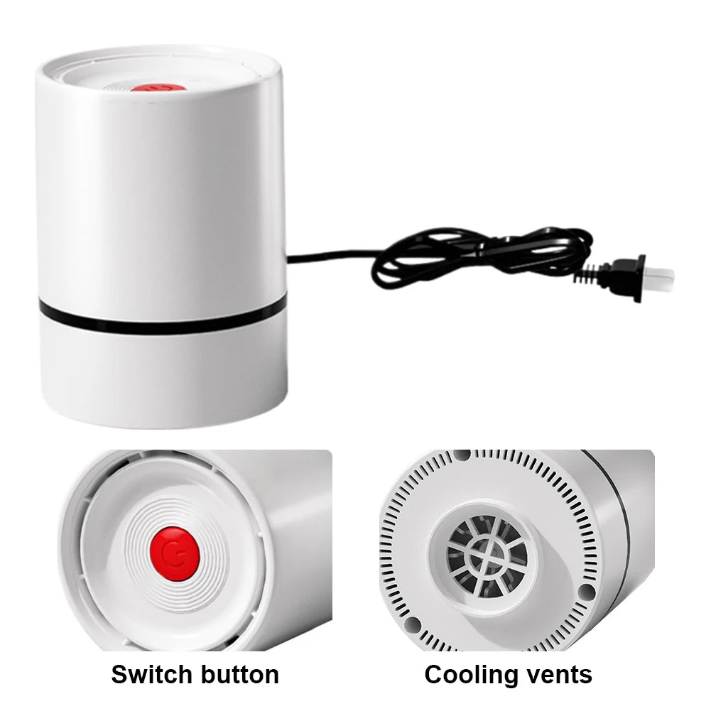 Compressed Bag Electric Pump Space Saver Mini Vacuum Sealer Machine Travel Vacuum Bag Suction Pump for Clothes Food Organizer