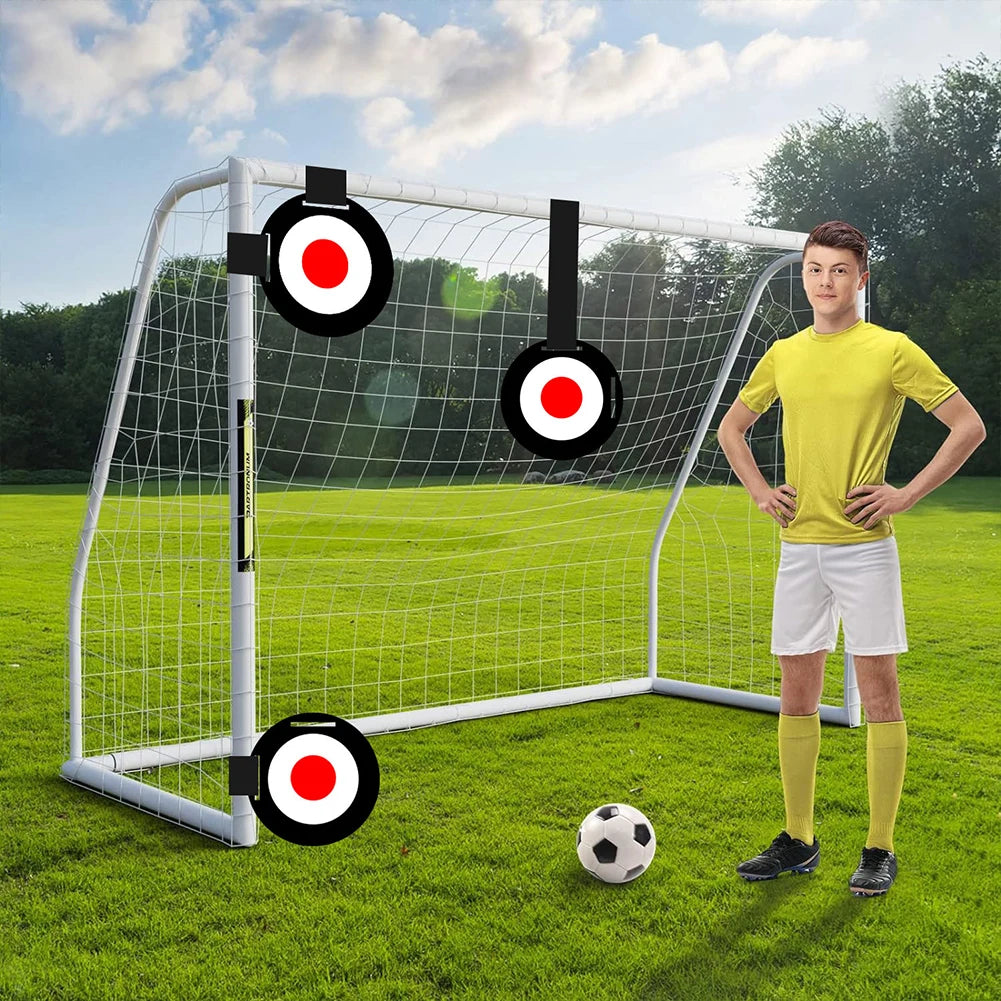 Football Training Target Enhance Kicking Accuracy Soccer Goal Target Multi-Function Football Shooting Target for Home Outdoor