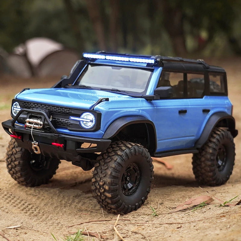 1/10 RC Crawler Upgrade HB Rc Model 4WD RTR with LED 2.4G Electric Remote Control Rock Off-road Vehicle for Adults US Shipping