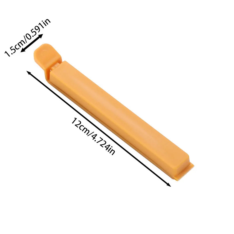 Snack Tea Bag Clip – PP Material, Moisture-Proof, Magnetic Design, Strong Grip, Dual Grooves