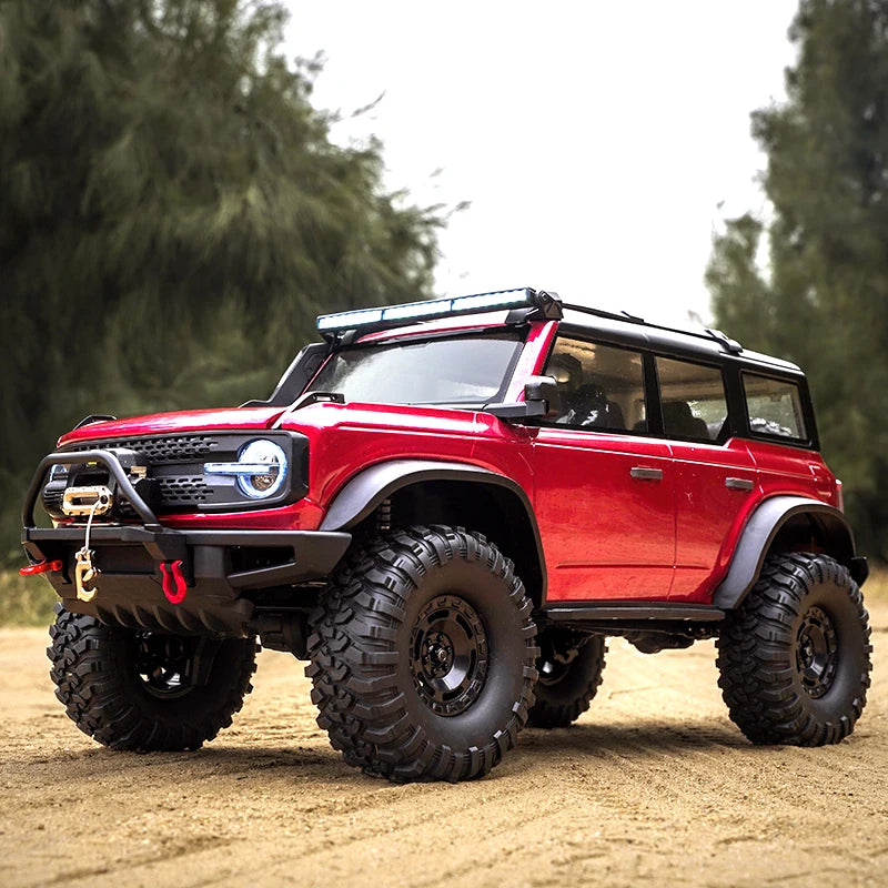 1/10 RC Crawler Upgrade HB Rc Model 4WD RTR with LED 2.4G Electric Remote Control Rock Off-road Vehicle for Adults US Shipping