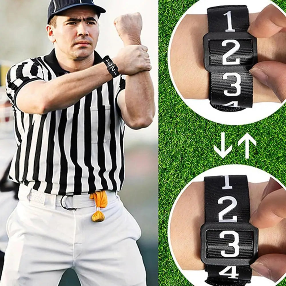 Football Down Marker Football Referee Yard Markers Professional Football Nylon Chain Clip Nylon Head Linesman Umpire Equipment