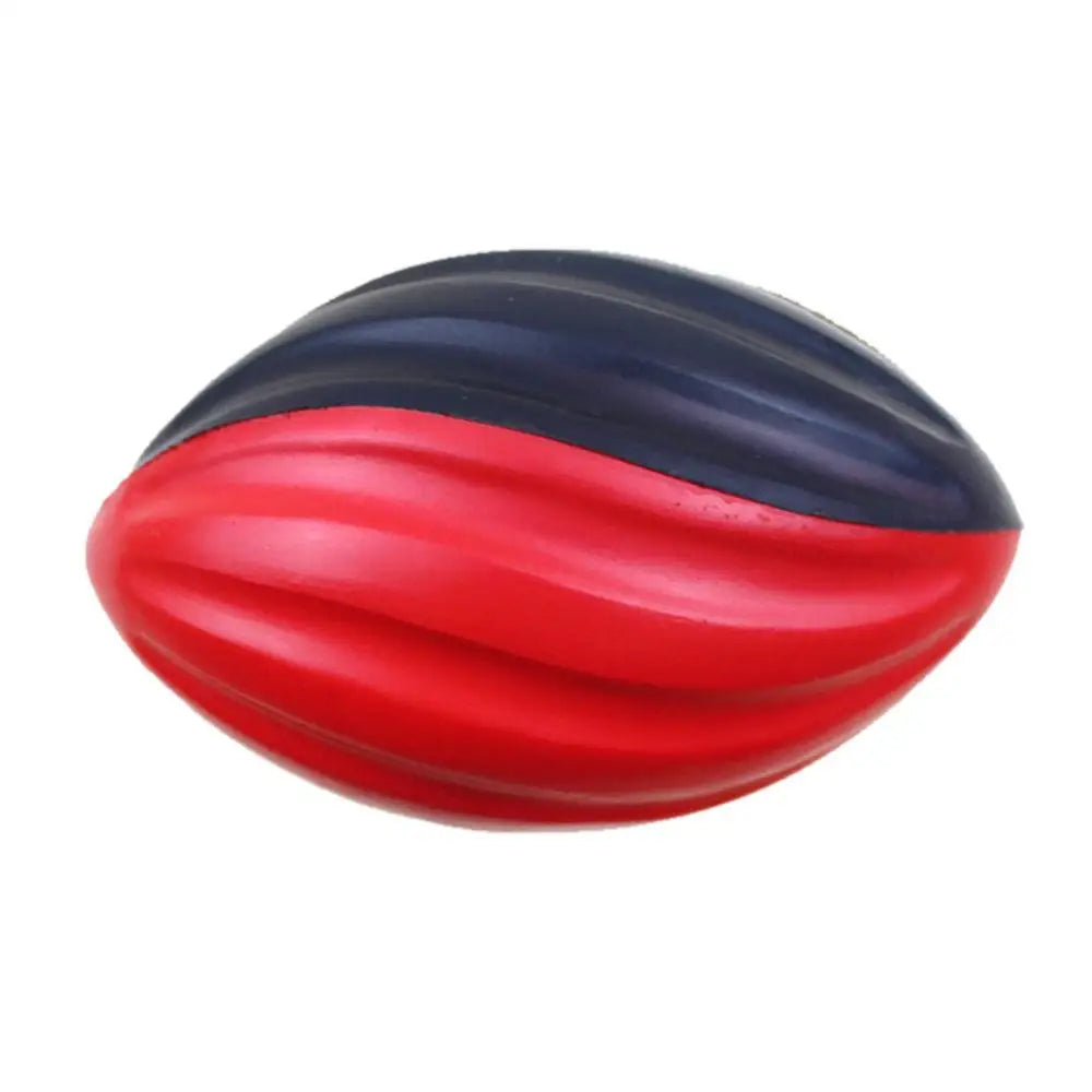 Rugby Ball For Kids Slow Rebound Spiral Rugby Ball For Training 5 Inches Rugby For Indoor & Outdoor Sports Solid Rugby Toys For