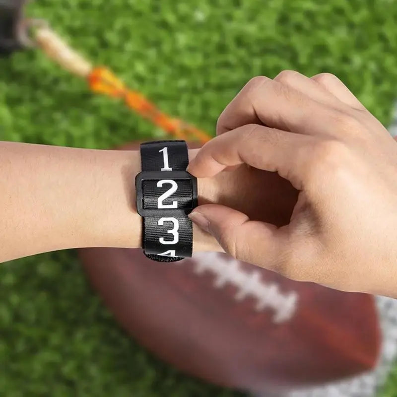 Football Down Marker Football Referee Yard Markers Professional Football Nylon Chain Clip Nylon Head Linesman Umpire Equipment