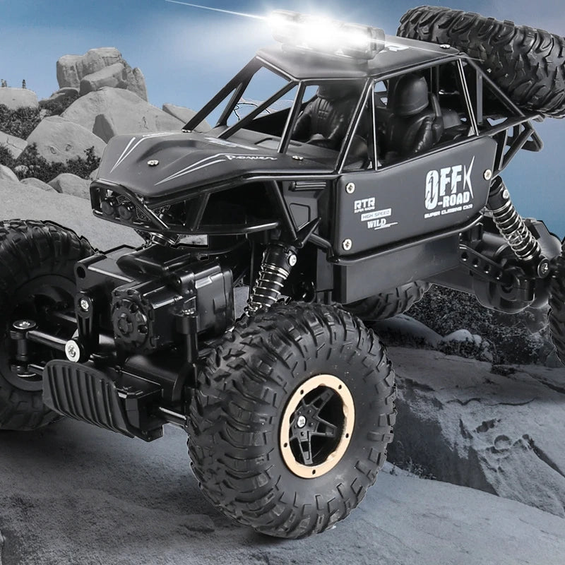 1:12 Scale RC Car With 6WD, 38CM In Length, 2.4Ghz Remote Control, Suitable For Crawling, Drifting And Off - Road, High - Speed