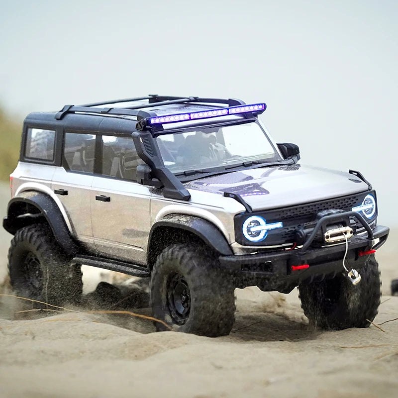 1/10 RC Crawler Upgrade HB Rc Model 4WD RTR with LED 2.4G Electric Remote Control Rock Off-road Vehicle for Adults US Shipping