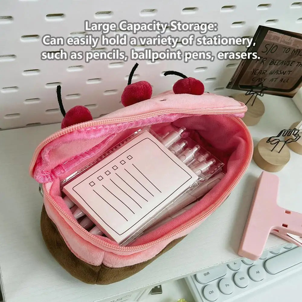 Cute Pencil Case Special Pencil Case Large Capacity Girls Pencil Box Soft Pencil Case Girls Pencil Pouch Pencil Bags For Erasers