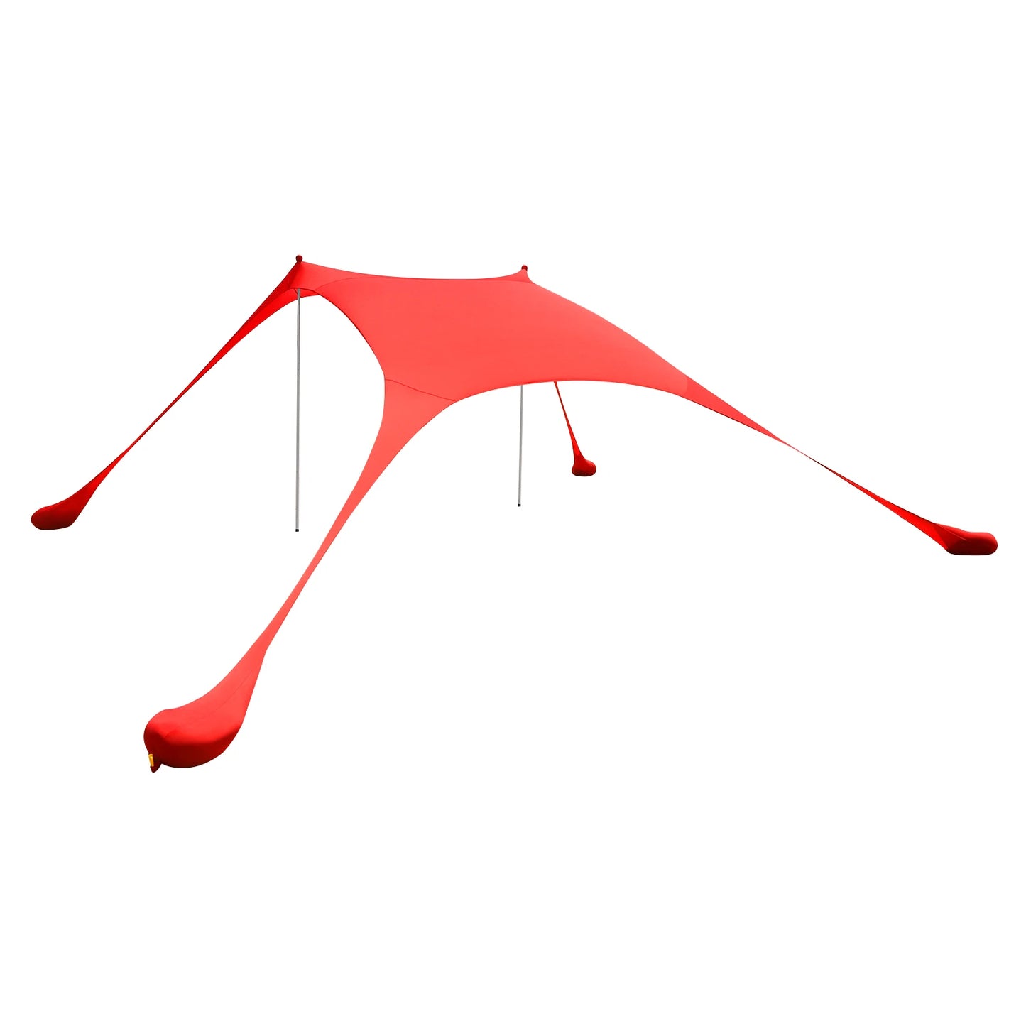 Red 2m * 1.6m Beach Elastic Sunshade Outdoor Tent for Beach Camping For 2-3 People For Beach Camping Fishing Backyard Picnic