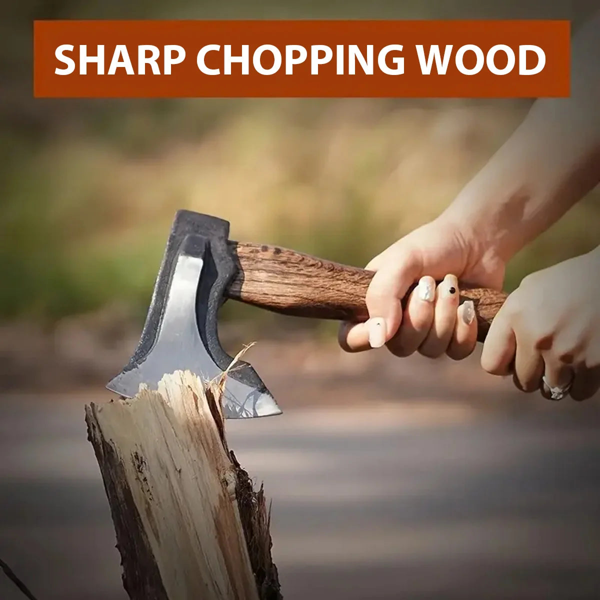 Outdoor Camping Survival Mountain Cutting Logging Multifunctional Emergency Firefighting Chopping Wood Tactical Axe