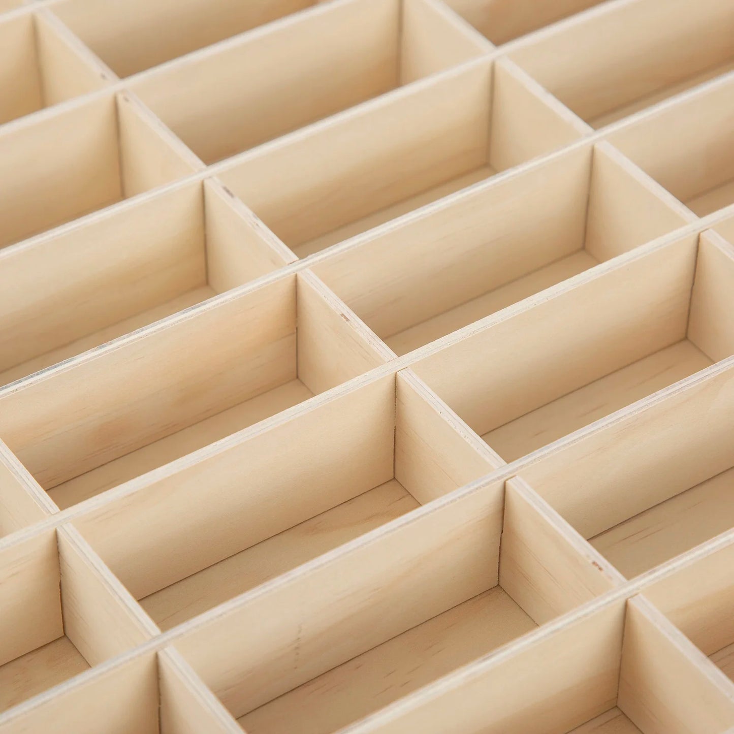 80 Grids for Hot Wheels Diecast Car Matchbox 1/64 Wood Display Shelf Toy Storage