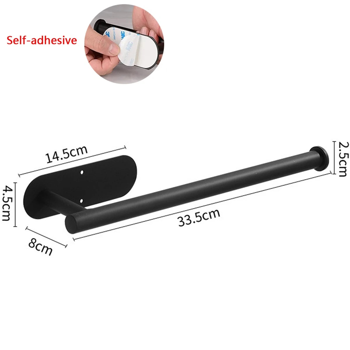 Paper Towel Holders For Kitchen,Adhesive Roll Paper Holder,Bathroom Storage Rack,Tissue Dispenser,Kitchen Organizers,Towel Rack