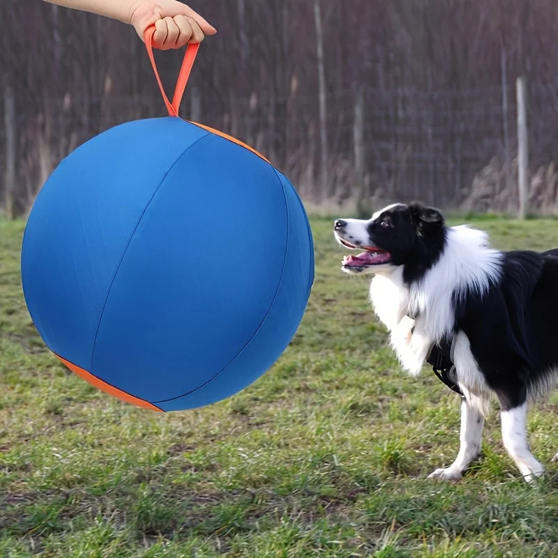 Inflatable Big Ball: Anti - Boredom Dog Toy for Golden Retrievers and More
