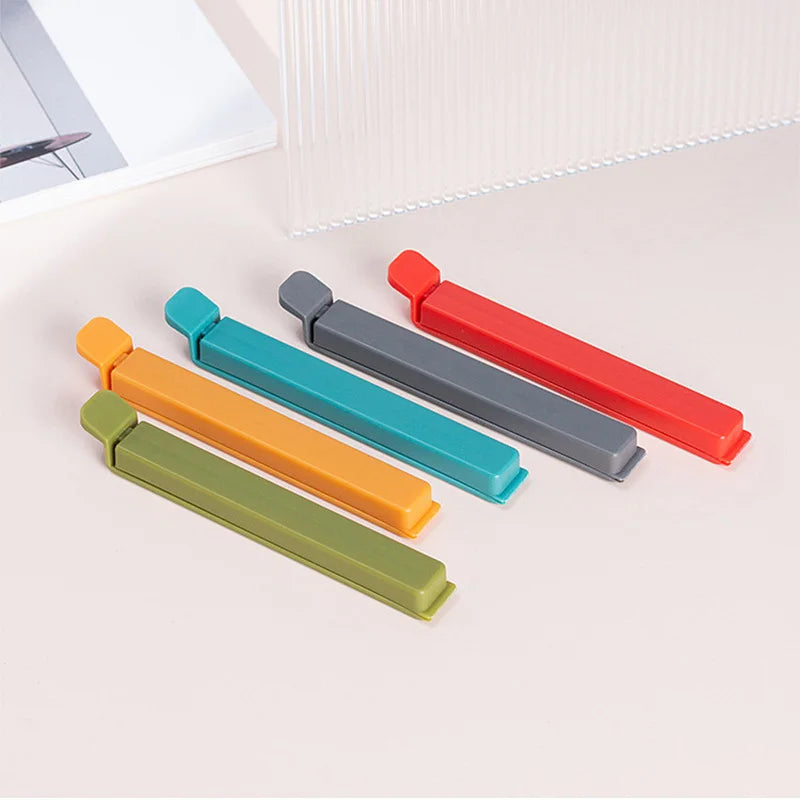 Snack Tea Bag Clip – PP Material, Moisture-Proof, Magnetic Design, Strong Grip, Dual Grooves