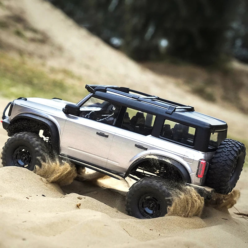 1/10 RC Crawler Upgrade HB Rc Model 4WD RTR with LED 2.4G Electric Remote Control Rock Off-road Vehicle for Adults US Shipping