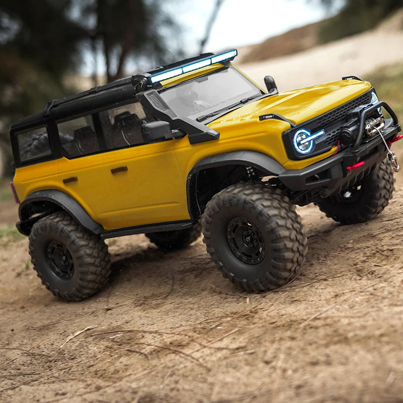 1/10 RC Crawler Upgrade HB Rc Model 4WD RTR with LED 2.4G Electric Remote Control Rock Off-road Vehicle for Adults US Shipping