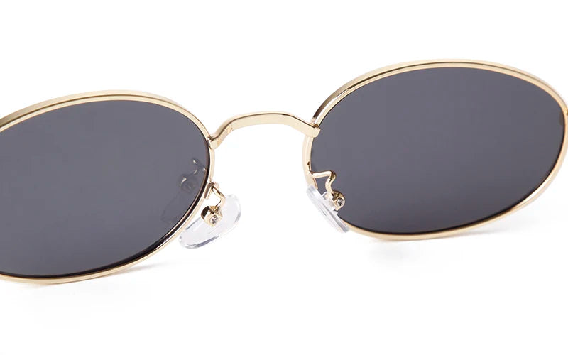 SORVINO Retro Small Oval Sunglasses Vintage for Men and Women Luxury Designer Unisex Sun Glasses 90s Style Punk Eyeglasses