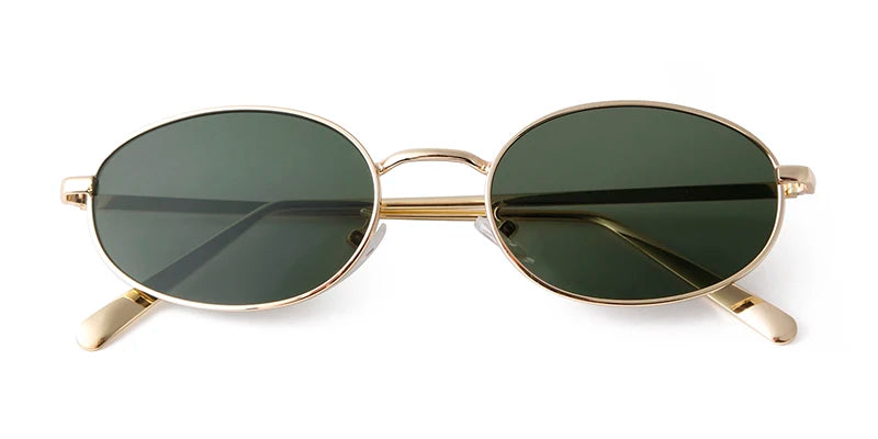 SORVINO Retro Small Oval Sunglasses Vintage for Men and Women Luxury Designer Unisex Sun Glasses 90s Style Punk Eyeglasses