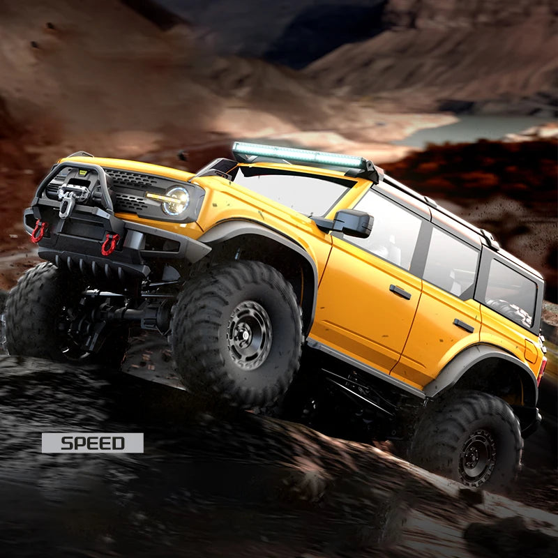 1/10 RC Crawler Upgrade HB Rc Model 4WD RTR with LED 2.4G Electric Remote Control Rock Off-road Vehicle for Adults US Shipping