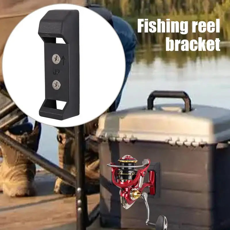 Fishing Reel Holder Wall Mount Reel Storage Rack Display Stand With Screws Fishing Accessories Fish Gear Equipment Home Garage
