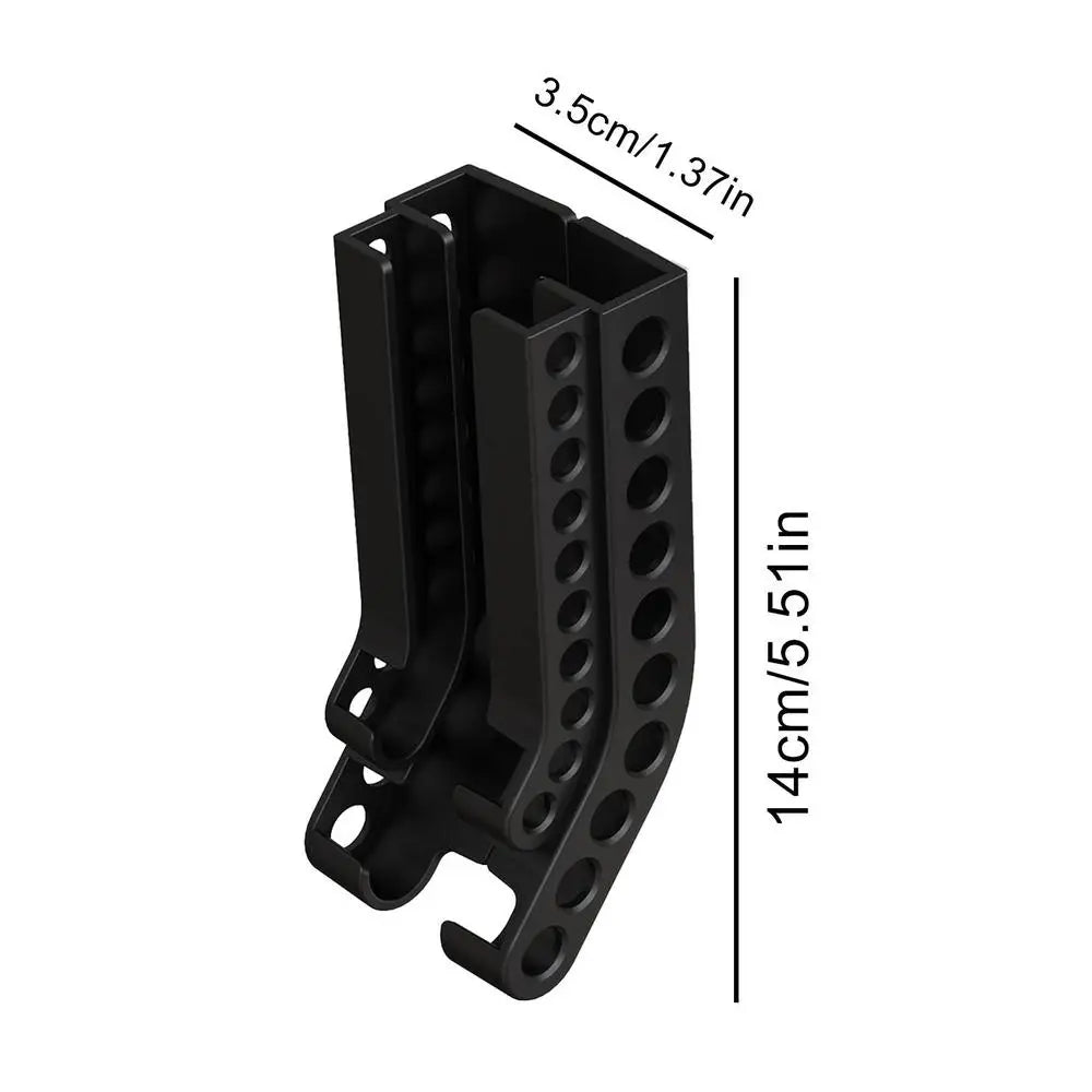 Battery Storage Organizer AA & AAA Combo Battery Keeper Wall Holder Battery Dispenser Container for 10AAA 10AA Batteries Bracket